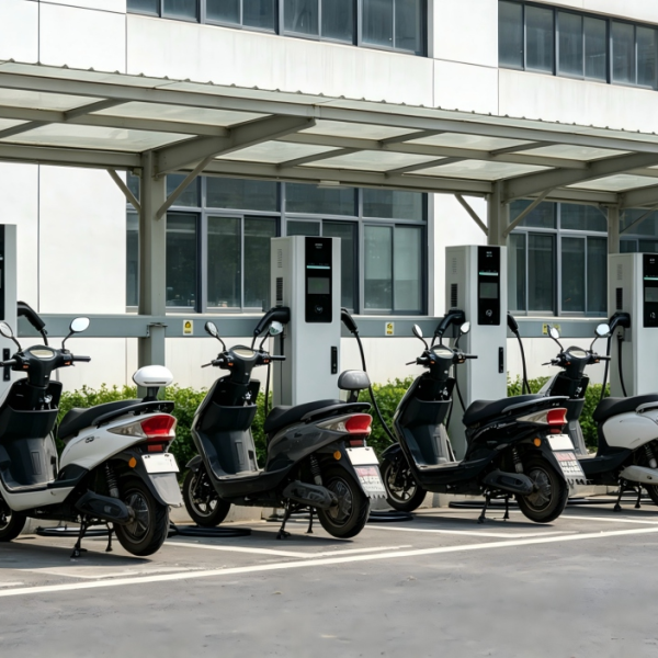 E-motorcycle Fast Charging Station