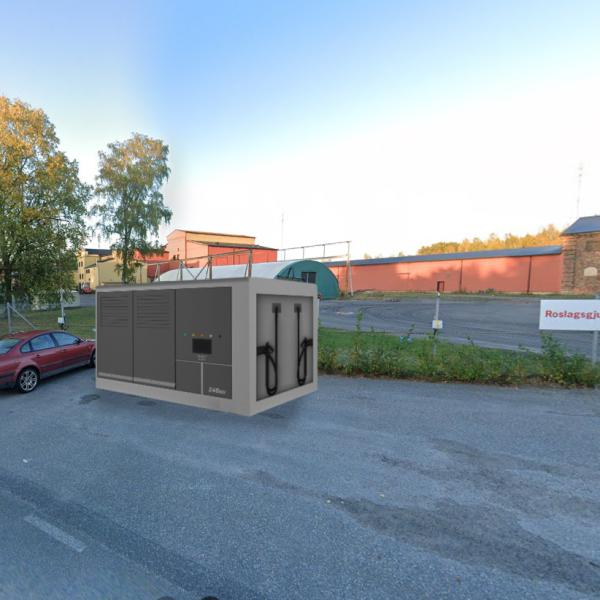 Commercial Storage Cabinet 200 kWh