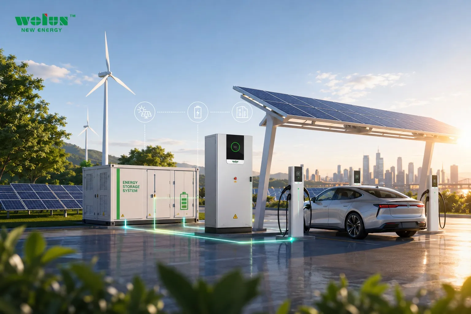 Solar-Storage-Charging